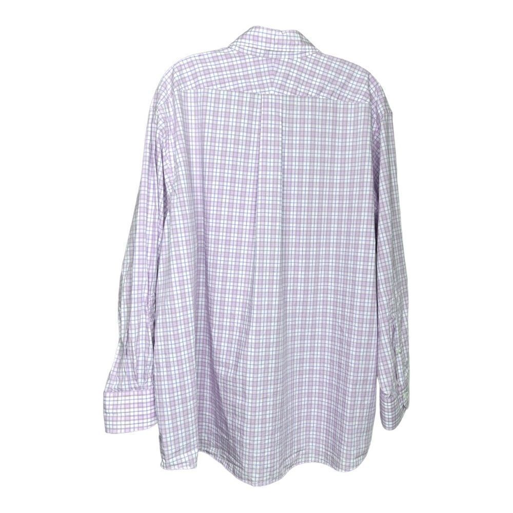 Proper Cloth Button Down Collared Shirt Lavender … - image 2